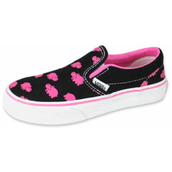 pink hippo vans